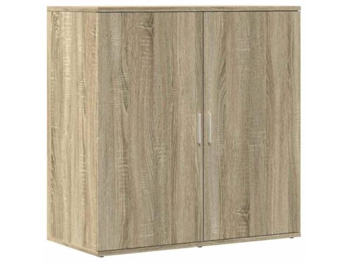 Sideboard Sonoma-Eiche 79x38x80 cm Holzwerkstoff Glatte Oberfläche, Festigkeit, Stabilität, Feuchtigkeitsbeständigkeit, leicht mit feuchtem Tuch reinigen
