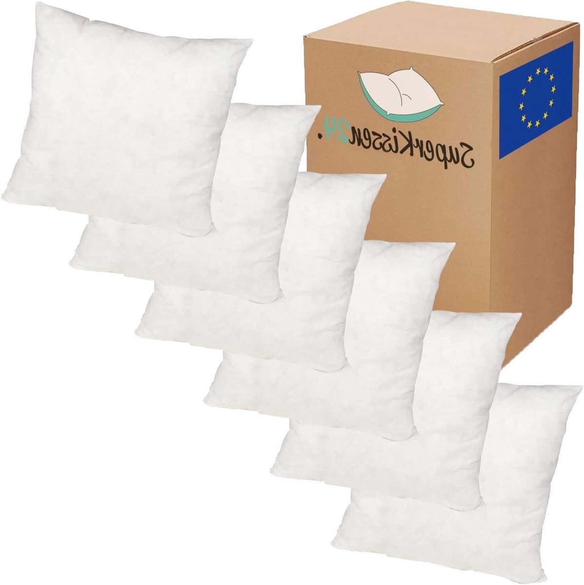 Wit Kussen Vulling Set voor Decoratie Kussens - Allergievriendelijk - 40 x 40 cm