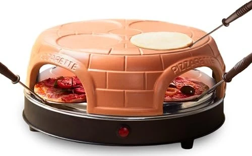 Emerio Pizzarette,Pizza Ofen,4 Pers., Warmhaltefläche