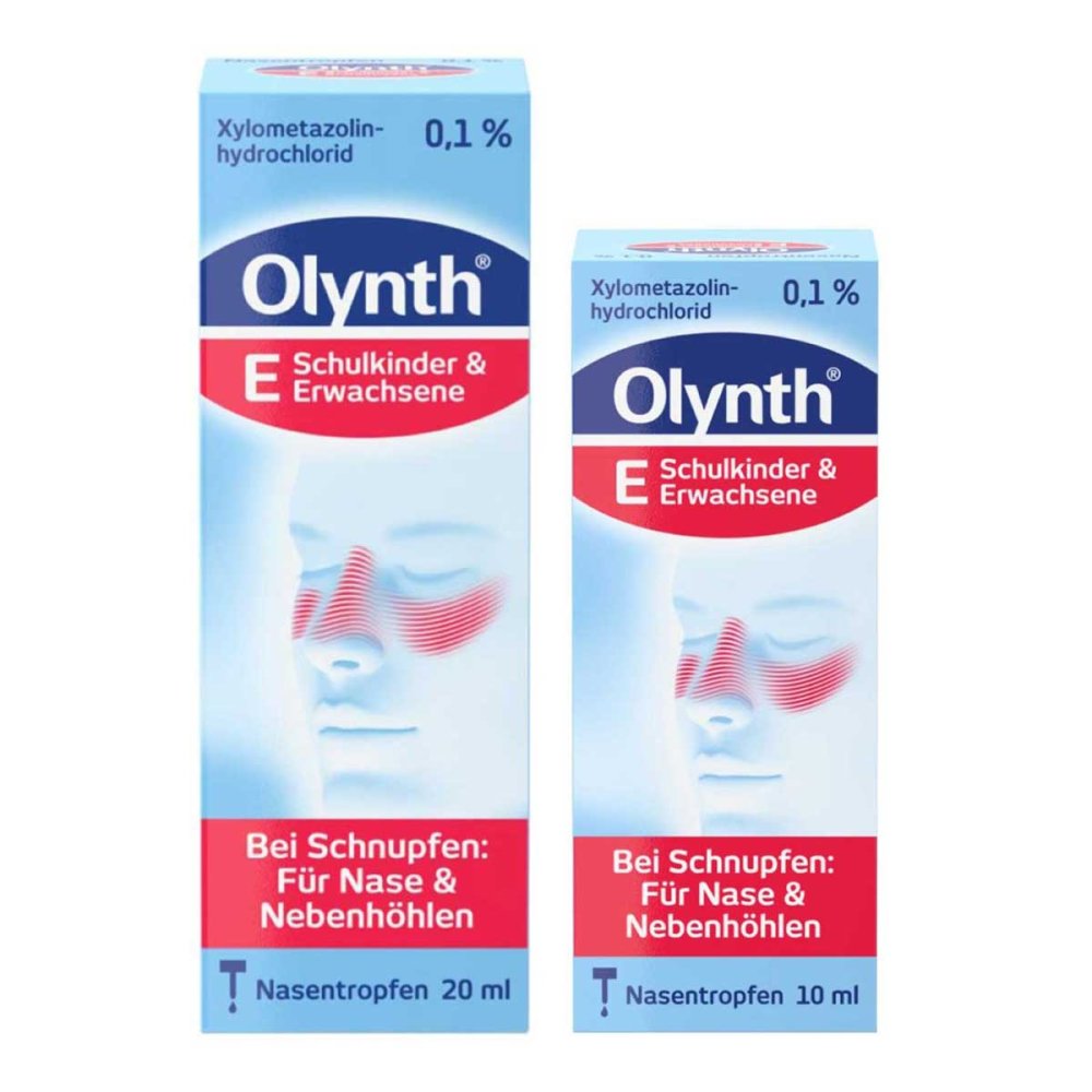 Olynth 0,1% 10 ml Nasentropfen + Olynth 0,1% 20 ml Nasentropfen 08107810