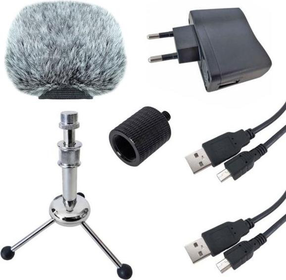 Keepdrum accessoire set voor Tascam en Zoom recorders