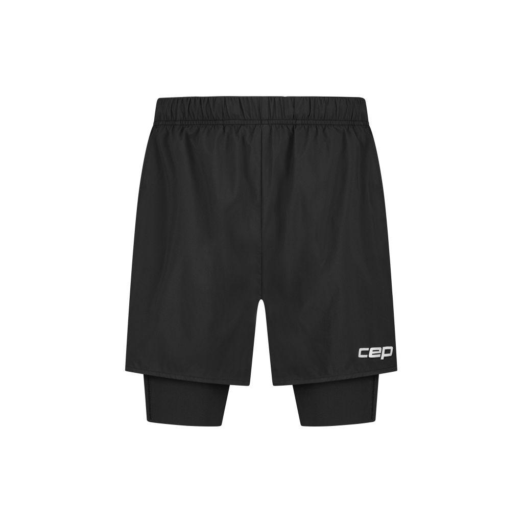 Cep Herren Core Run 2in1 Short schwarz