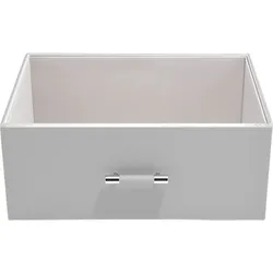 Stackers Handled Pebble Aufbewahrungsbox supersize Steingrau mit Acryldeckel