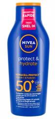 Nivea Sun Protect & Hydrate Lait Solaire UVA UVB SPF50+ 400 ml - Flacon