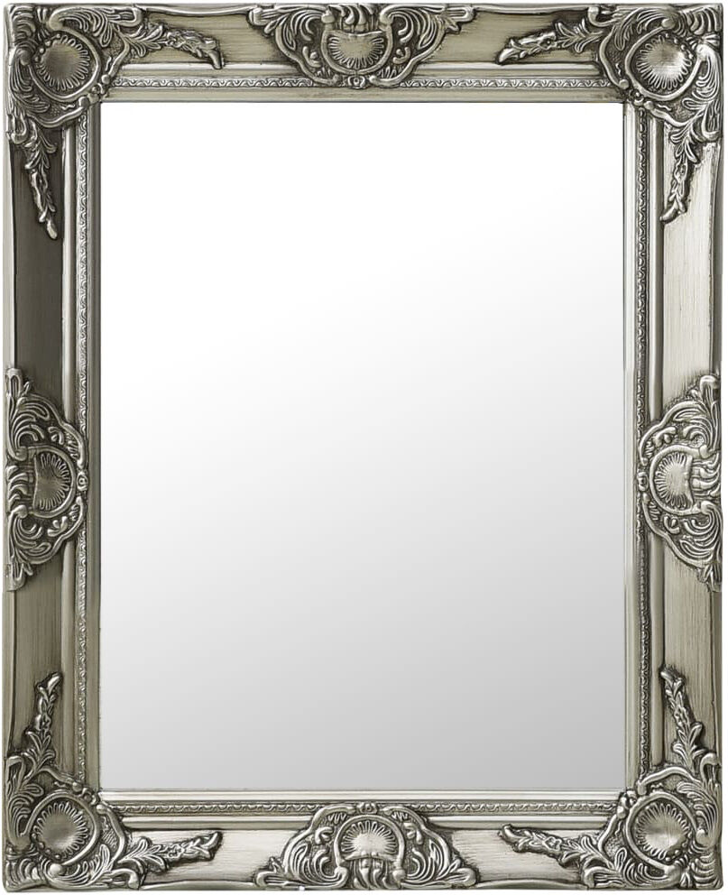 Astoria Grand Ginter Rectangle Mirror Silver 50cm H x 60cm W