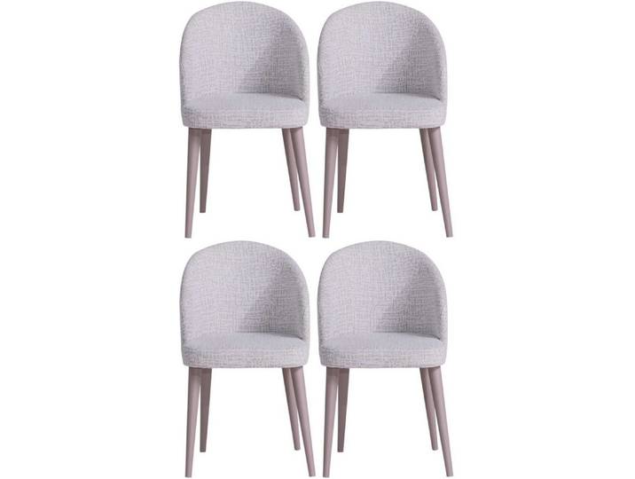 JVmoebel Esszimmerstuhl Stuhl Stil modern Farbe weiß Holz Stoff weich neu bequem Esszimmer