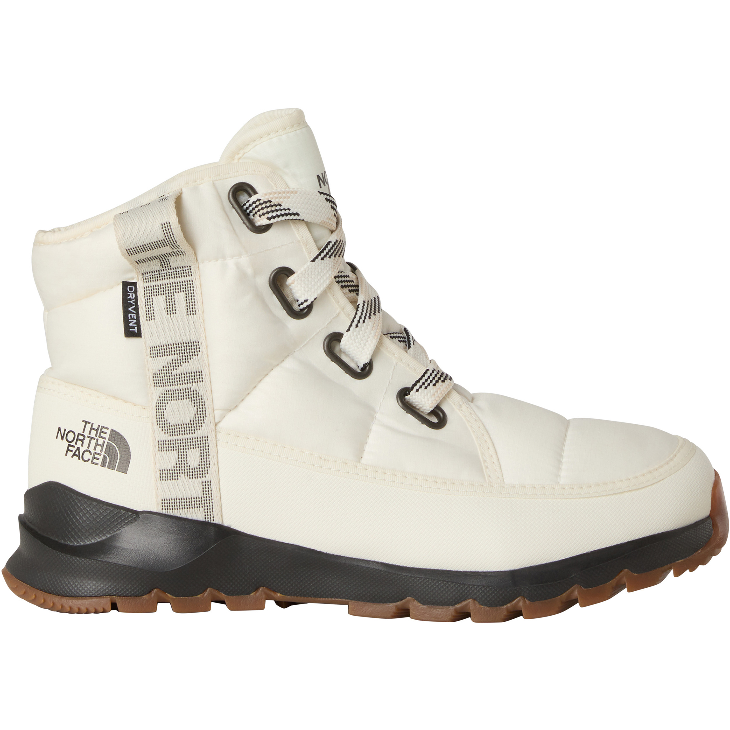 The North Face Thermoball Lace Up Luxe WP Damen Winterschuhe & Winterstiefel beige Größe 37 Lifestyle Wasserdicht