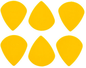 D-Grip Picks Jazz C Nylon Yellow 0,88 Gelb