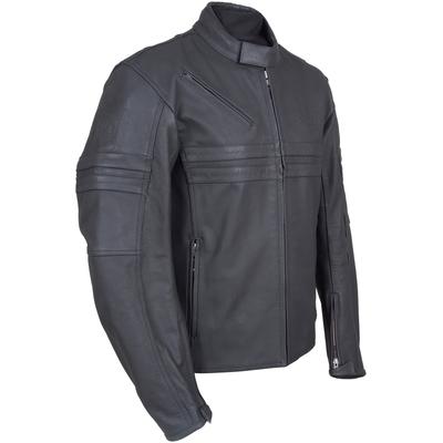 Motorradjacke ROLEFF "RO 844 S" Gr. XXXL, grau, Jacken, 3XL, Obermaterial: 100% Büffelleder. Innenfutter: 100% Polyester