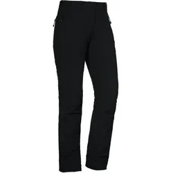 SCHÖFFEL Damen Hosen lang Da Pants Engadin W, Größe 42 in Schwarz Schwarz