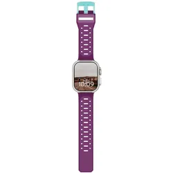 UAG Urban Armor Gear Civilian Strap (Edelstahl, Silikon), Uhrenarmband, Violett