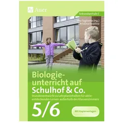Biologieunterricht auf Schulhof & Co. Klasse 5-6, Schulbücher von Vito Tagliente, Christina Fasolino