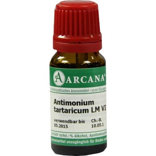 ARCANA Dr. Sewerin GmbH & Co.KG Antimonium Tartar. Arcana Lm 6 Dilution 07539216