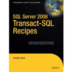 SQL Server 2008 Transact-SQL Recipes, Fachbücher von Joseph Sack