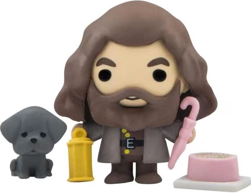Cinereplicas Figura De Goma Gomee Rubeus Hagrid Harry Potter 8 Cm Talla Única Unisex