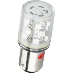 BARTH 52190213 - LED 360° 15 LED Ba15d 24V 20x45 grün