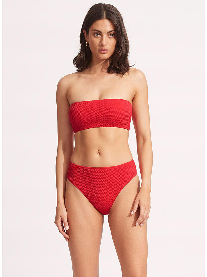 Seafolly Bikini-Hose in Rot - S