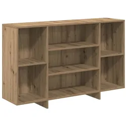 vidaXL Sideboard Eiche handwerklich 120 x 30 x 75 cm Holzwerkstoff