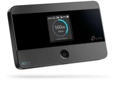 Mobiler WLAN Router TP-Link M7350, 4G LTE, bis 10 Nutzer, Download bis 150 Mbit/s & Upload bis 50 Mbit/s, Akkubetrieb bis 8 h, B 106 × T 66 × H 16 mm