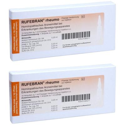 Rufebran rheumo Ampullen 2x 2x10 St