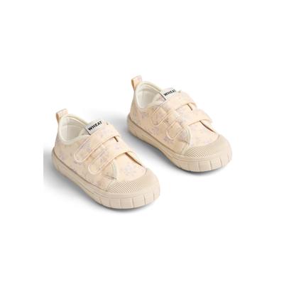 Sneaker WHEAT "WHEAT Sneaker Bobbie", Mädchen, Gr. 28, barely apricot flowers, Textil, Schuhe Sneaker