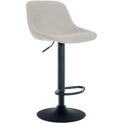 CLP Barhocker Loft Stoff   Farbe: creme, Material: Stoff