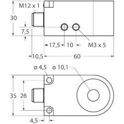 Turck Sensor BI10RW30DAN6XH1141