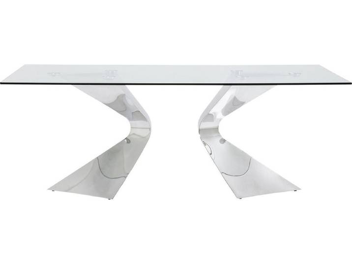 Kare Eettafel Gloria Chrome