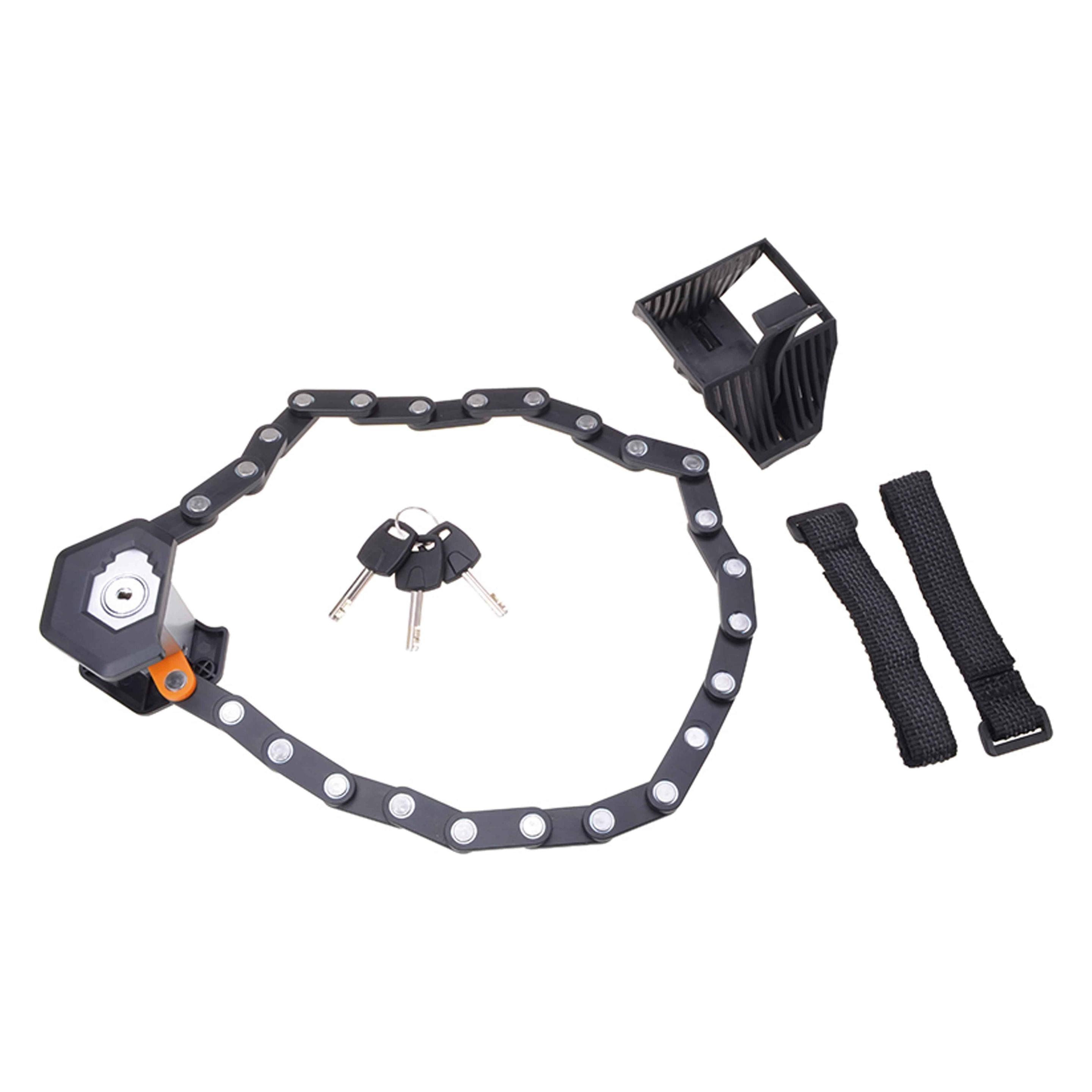 Filmer Fahrrad-Faltschloss 43119, Kompakt (82 cm) (43119)