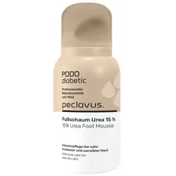 Peclavus PODOdiabetic Fußschaum Urea 15 % sehr trockene Haut 35 ml