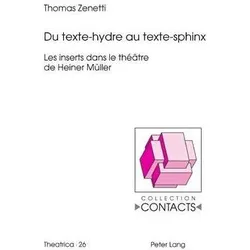 Du texte-hydre au texte-sphinx, Fachbücher von Thomas Zenetti