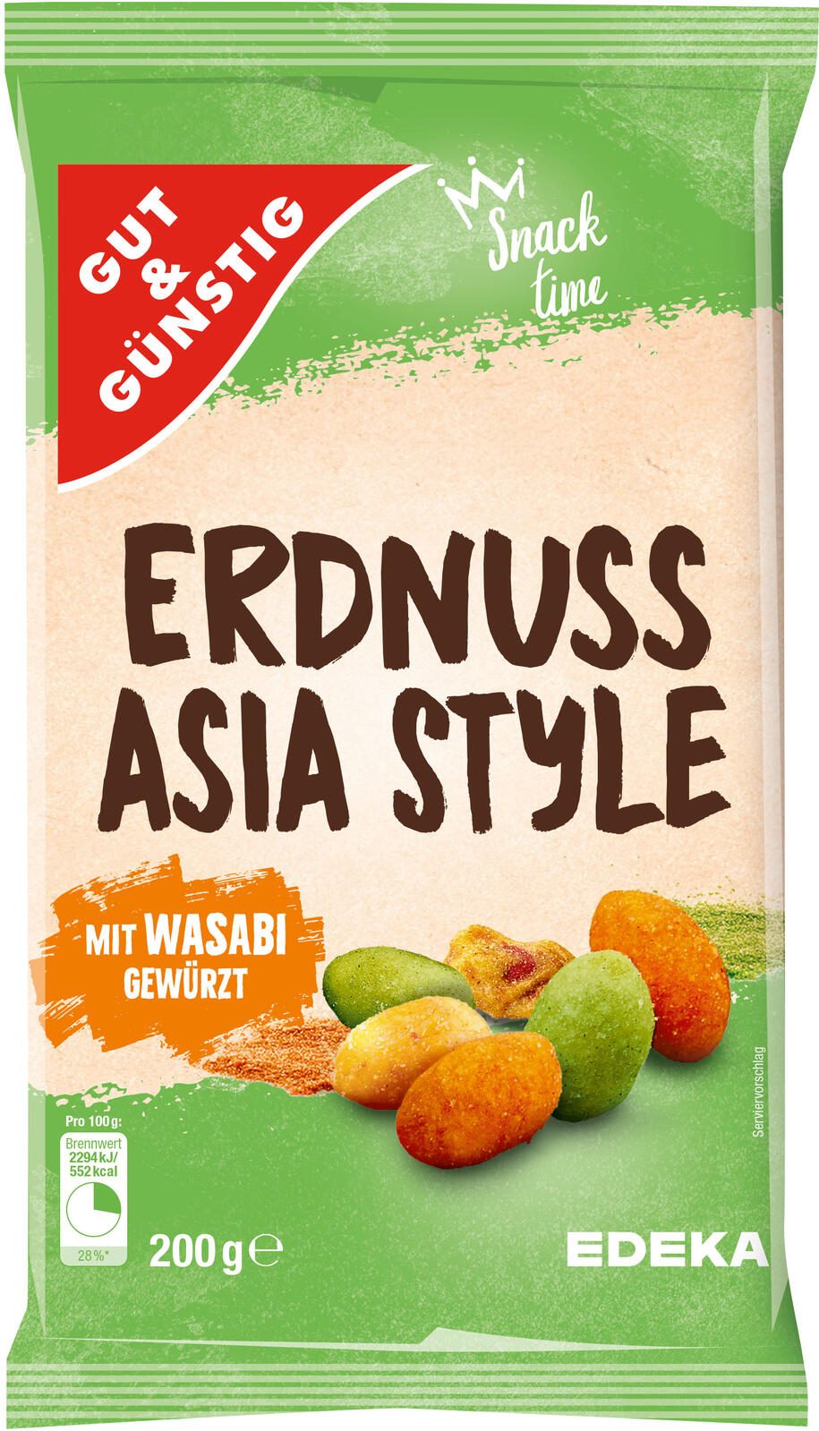 GUT&GÜNSTIG Erdnuss-Asia-Style 200,0 g 3604784006