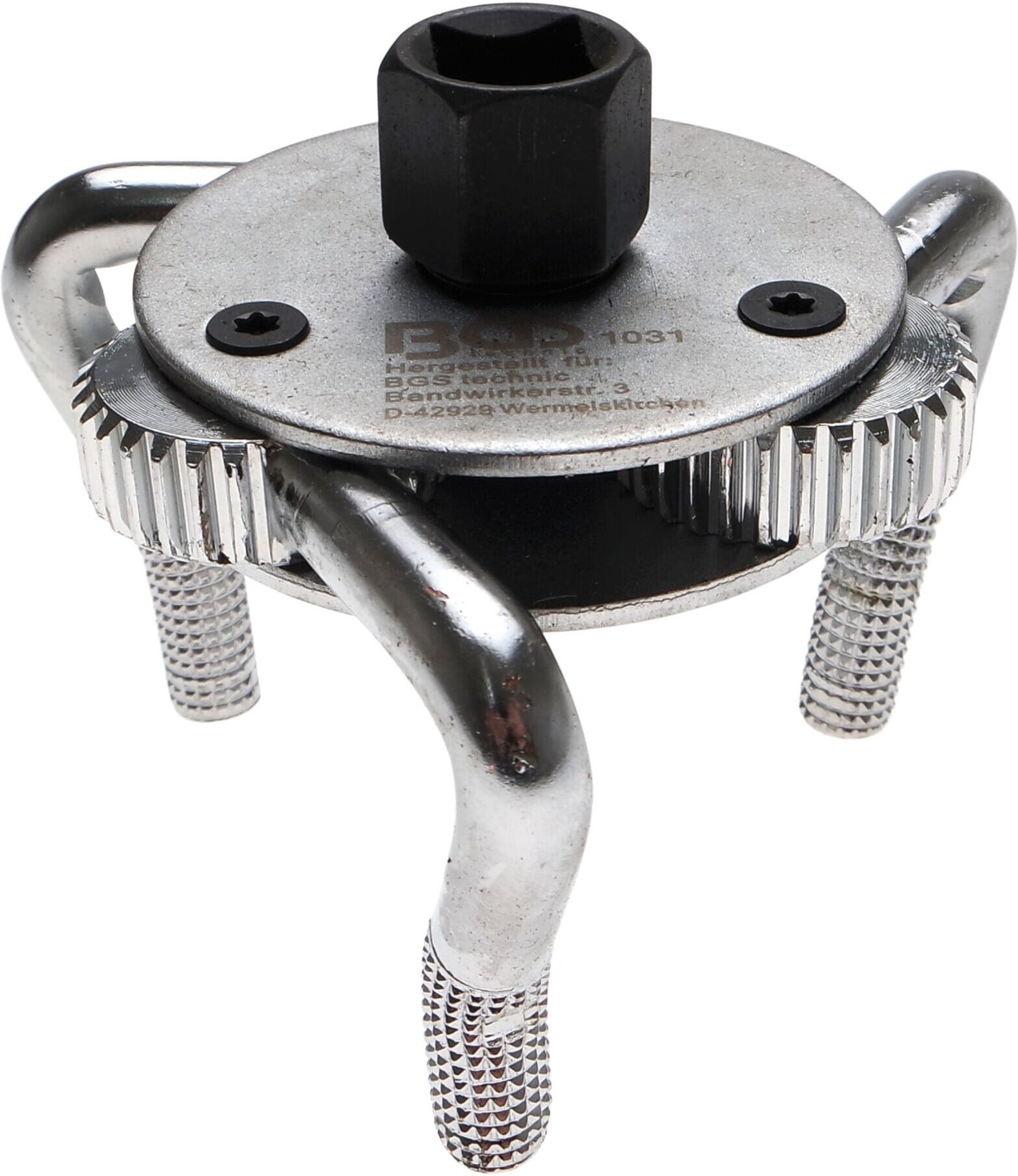 BGS Ölfilterspinne, 3-armig für Ölfilter Ø 60 - 110 mm ; BGS technic (1031)