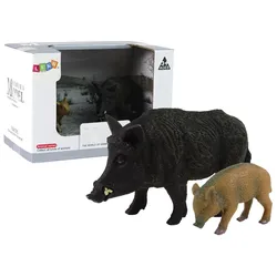 2er-Set Wildschwein mit Jungtier  Serie Waldtiere