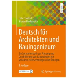 Friedrich:Deutsch für Architekten und B, Fachbücher von Sharon Heidenreich, Felix Friedrich