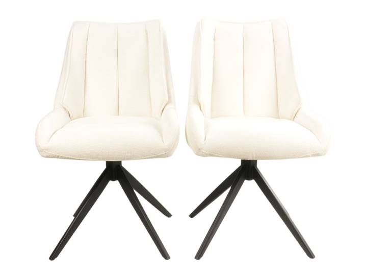 Paire de Chaise WEBBER blanche