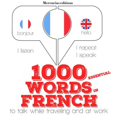 1000 essential words in French - JM Gardner, Audio, 9782821114531