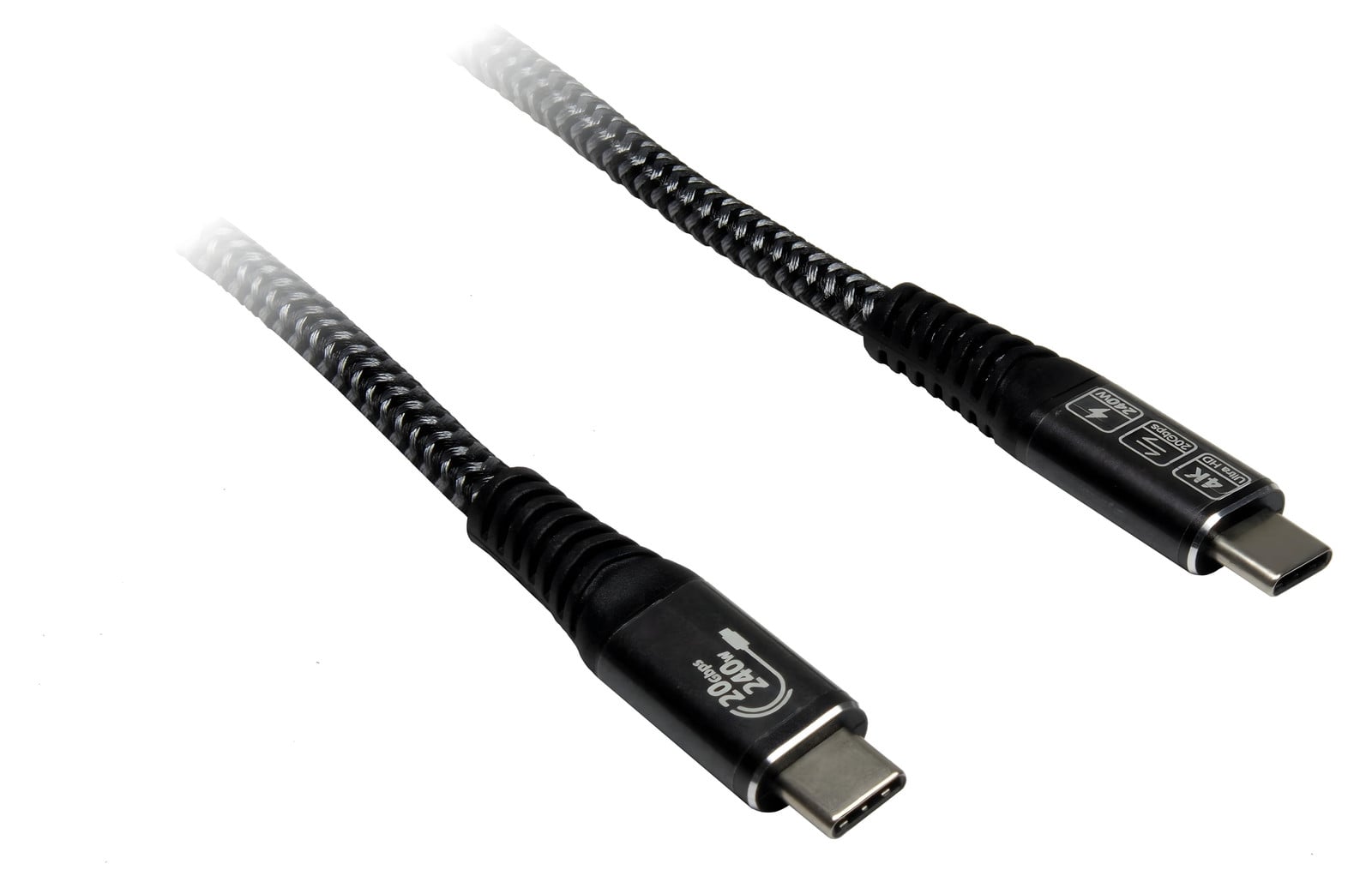 Inter-Tech USB-C 3.2 Gen 2x2 Kabel AC, 240W, 3m