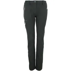 Peak mountain, Damen, Outdoorhose, Damenhose mit 3 Taschen und Eingrifftaschen (M), Schwarz
