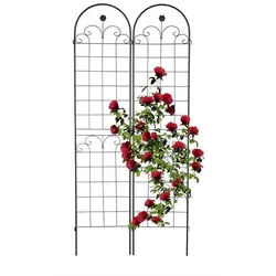 relaxdays 2er-Pack Rankgitter 220 cm