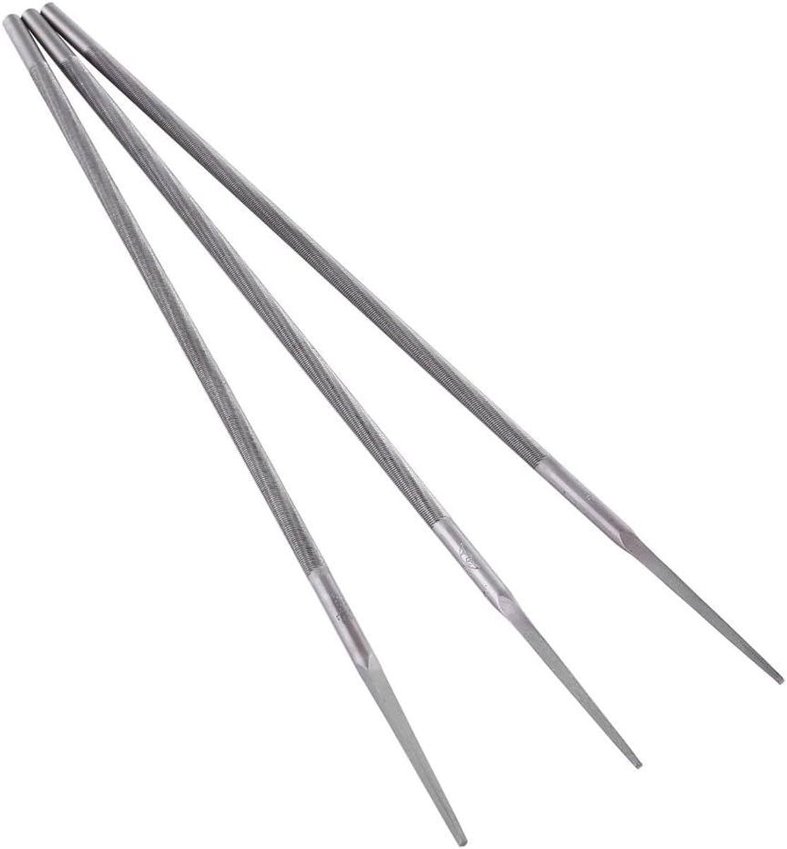 Dailygoods Kettingslijperset 3-delig met 4 mm schachtdiameter en ronde vorm