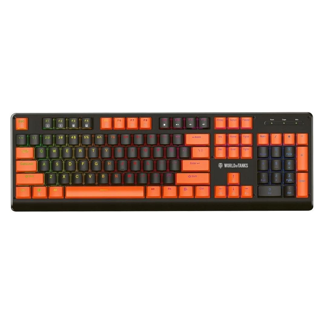 Yenkee DESTROYER WT300 mechanische Tastatur mit Hintergrundbeleuchtung für Gamer - limitierte Version WORLD (Eng. Int., Kabelgebunden) (DESTROYER WT300)