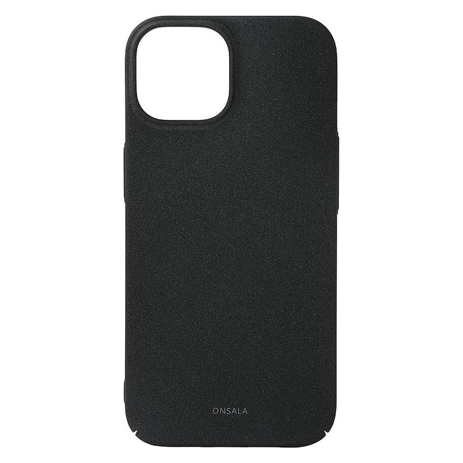 Carl ONSALA Backcover Thin Sand Burst iPhone 15 Schwarz (Apple iPhone 13 mini) (588641)