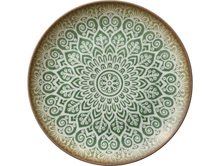 Teller Soulmate grün Porzellan D 27 cm