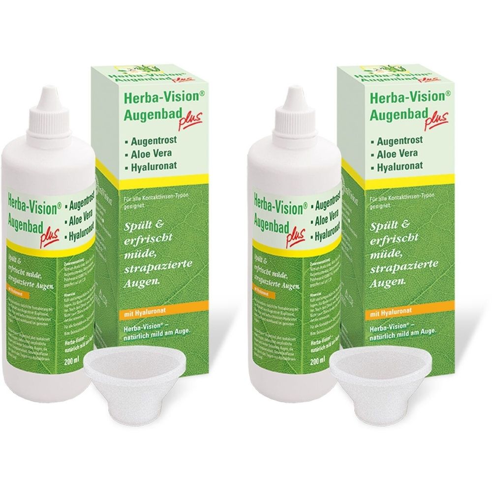 Herba-Vision Augenbad plus 2x 2x200 ml