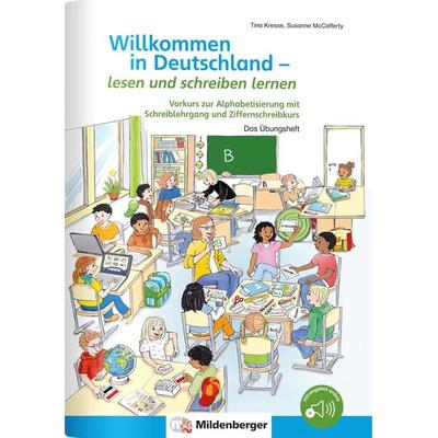 Willkommen in Deutschland - lesen und schreiben lernen, Geheftet von Tina Kresse,Susanne McCafferty, Mildenberger Verlag GmbH