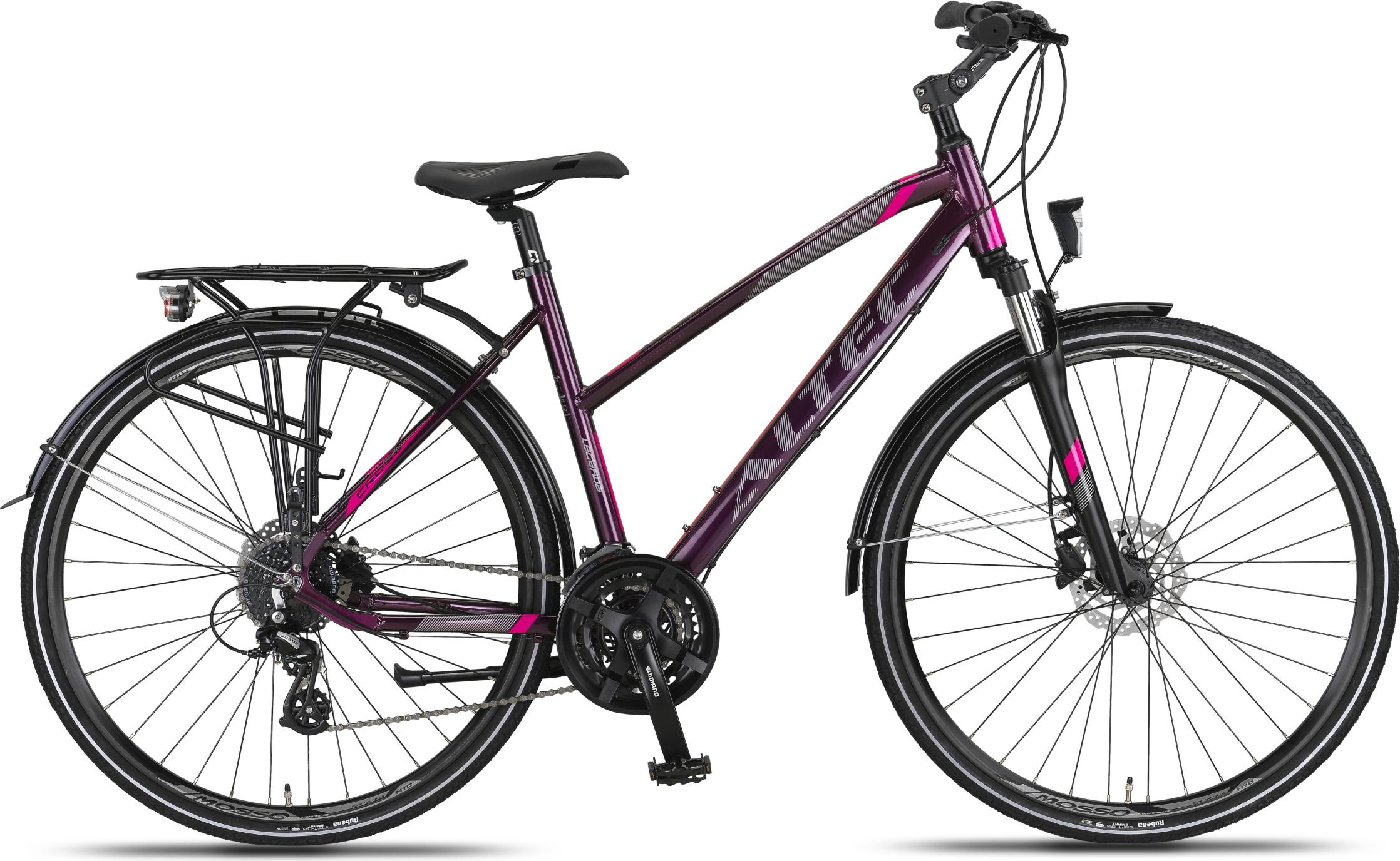 Legarda 28 Zoll 49 cm Damen 24G Hydraulisch Scheibenbremse Violett