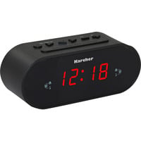 UR 1030, Radiowecker schwarz, UKW, Display dimmbar, Dual-Alarm