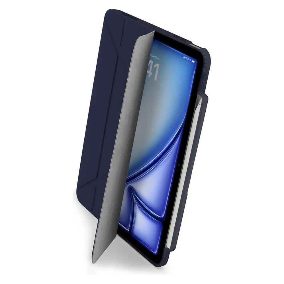 Pipetto Origami No3 Pencil Case iPad Air 13 M2 (2024) Dark Blue (Apple iPad Air 13 2024) (P053-113-AE)
