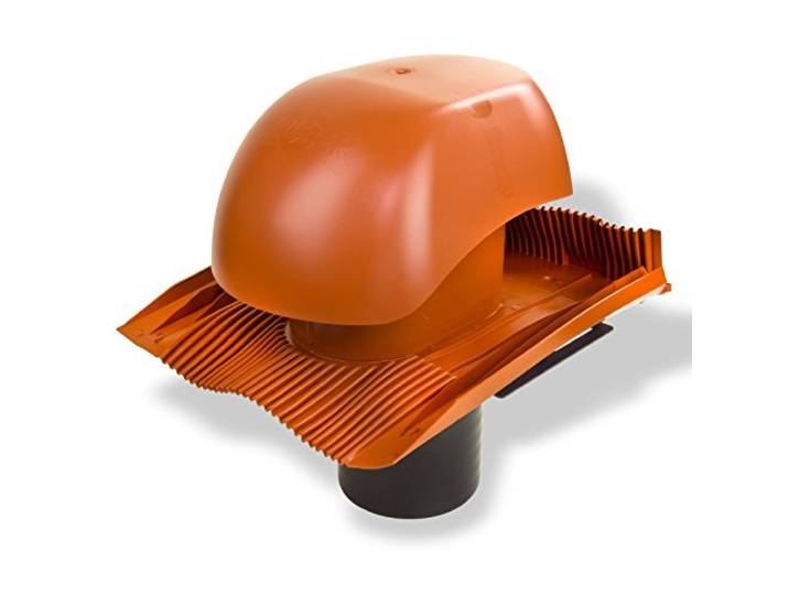 Klöber Venduct Lüfter-Set DN160 rot Universal Dachentlüftung Dachlüftung Dunstabzug KE0561-0100